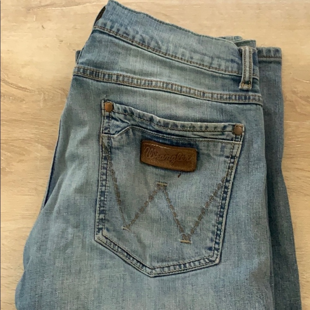 Men’s wrangler retro slim straight jeans 32x32